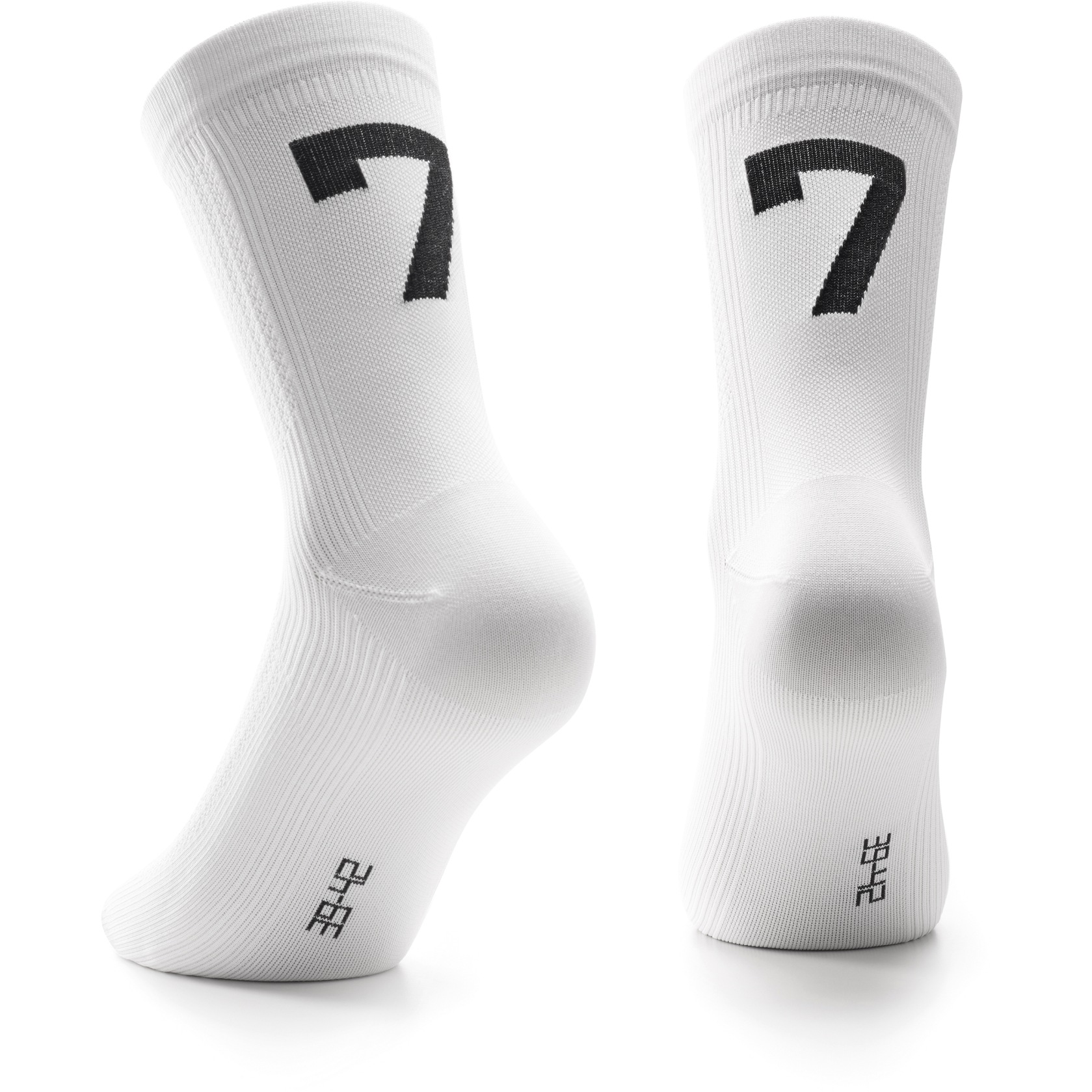 Picture of Assos Poker Socks No.7 - holy white