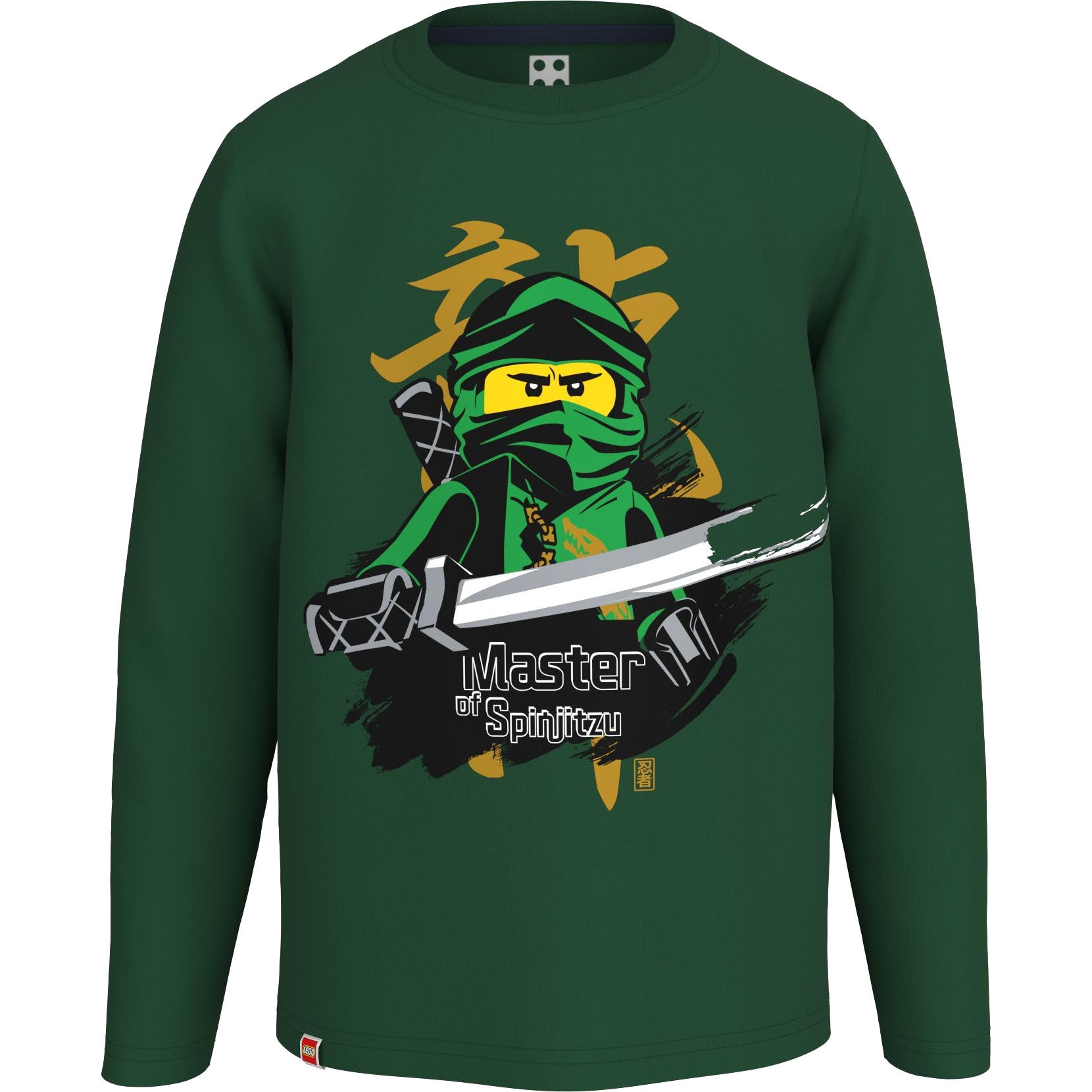 Picture of LEGO® M12010726 - NINJAGO Longsleeve T-Shirt Kids - Dark Green