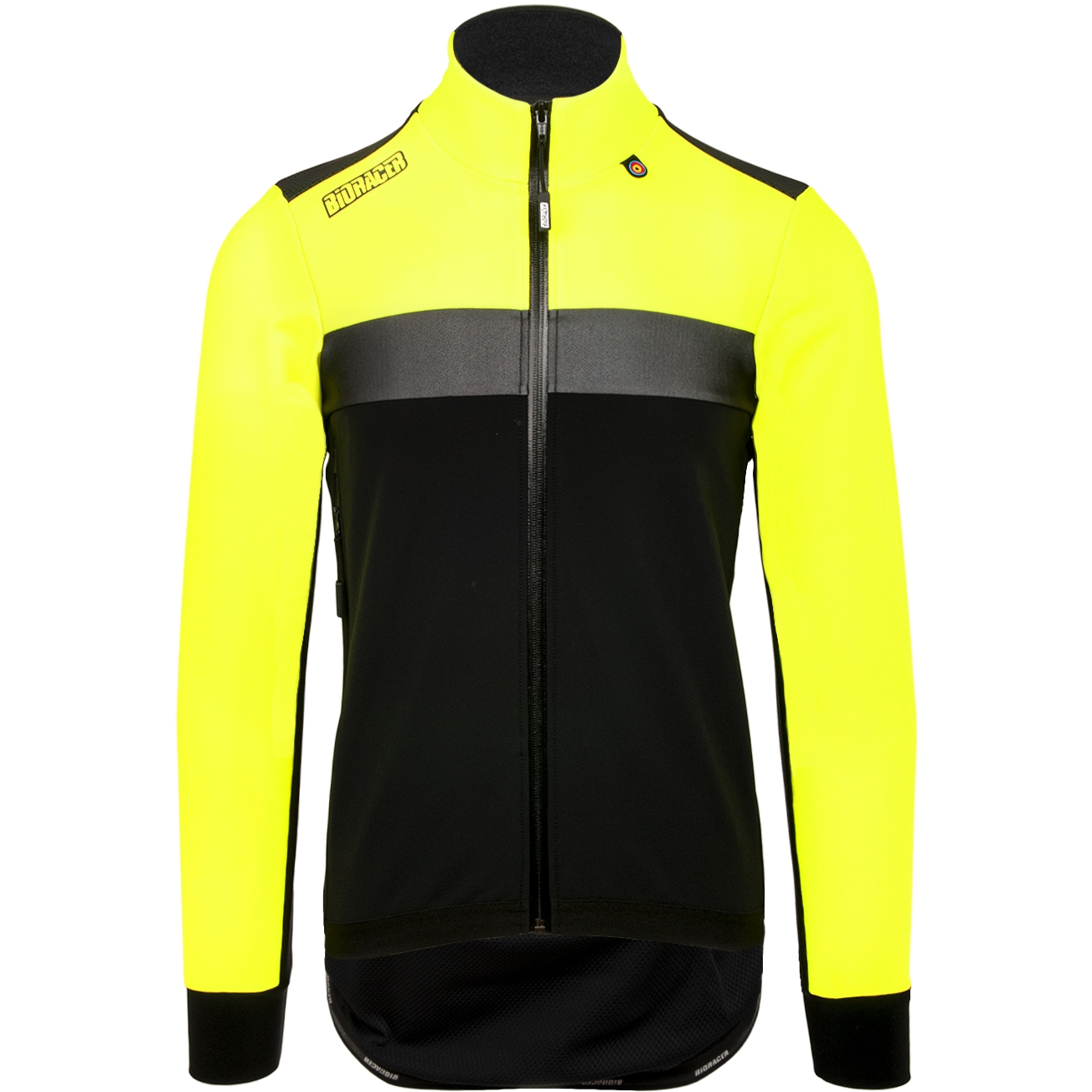 Image of Bioracer Spitfire Tempest Protect Winter Jacket Subli Fluo - fluo yellow