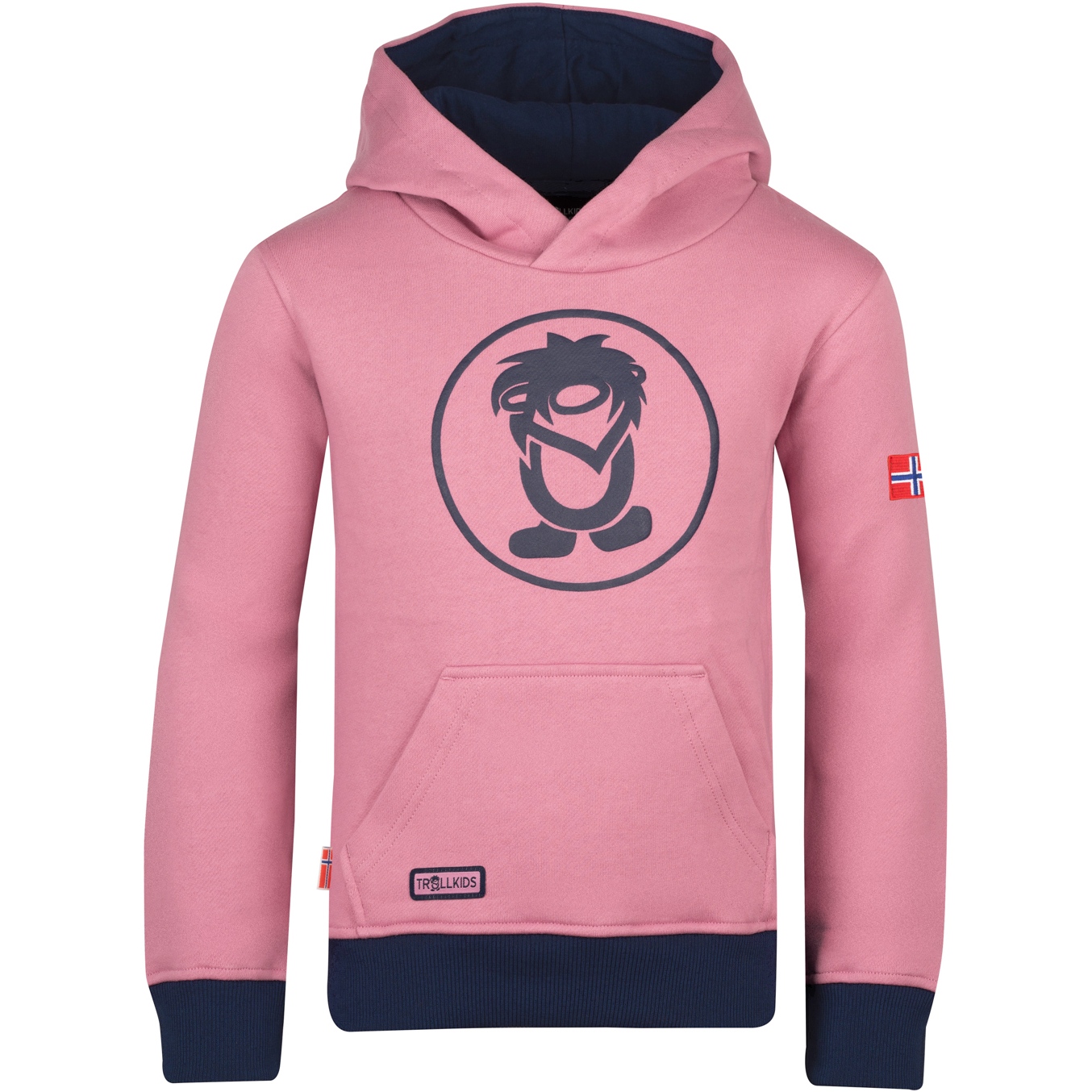 Bild von Trollkids Troll Kapuzenpullover Kinder - mauve/navy