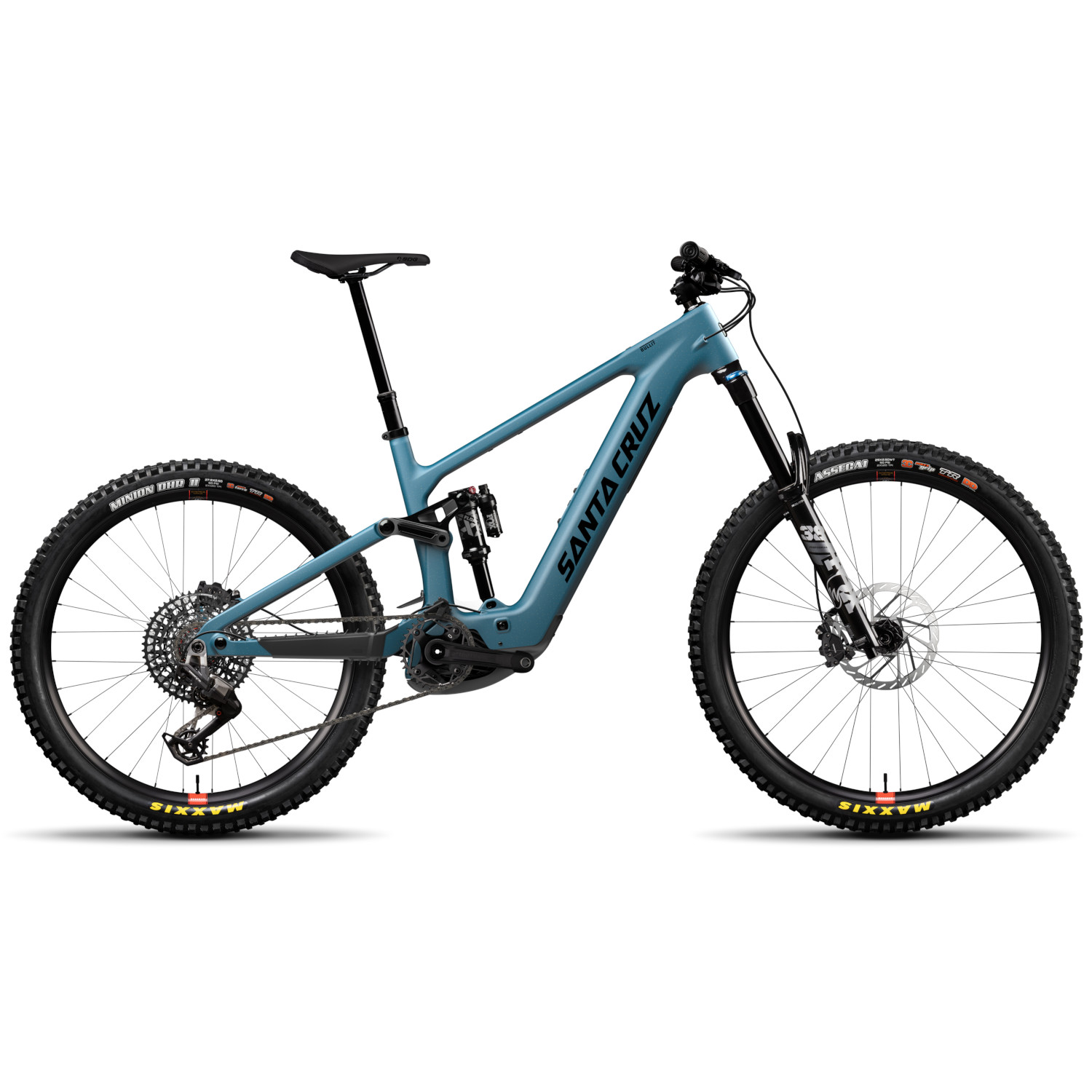 Photo produit de Santa Cruz VTT Électrique Carbone - BULLIT 4 - 90 - 2026 - matte teal sparkle