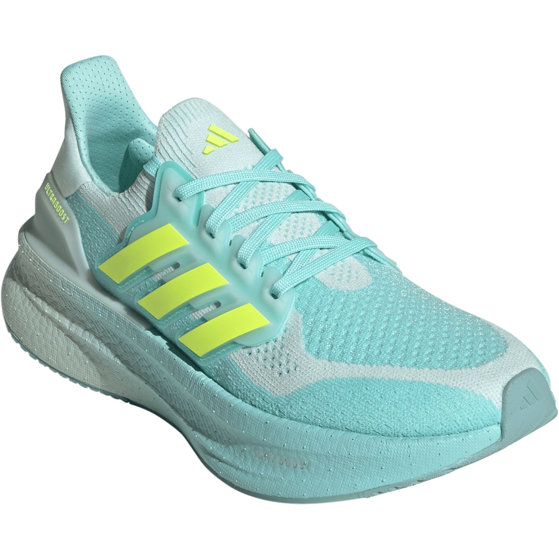 Produktbild von adidas Ultraboost 5 Laufschuhe Damen - flash aqua/hi-res yellow/halo mint JQ2911
