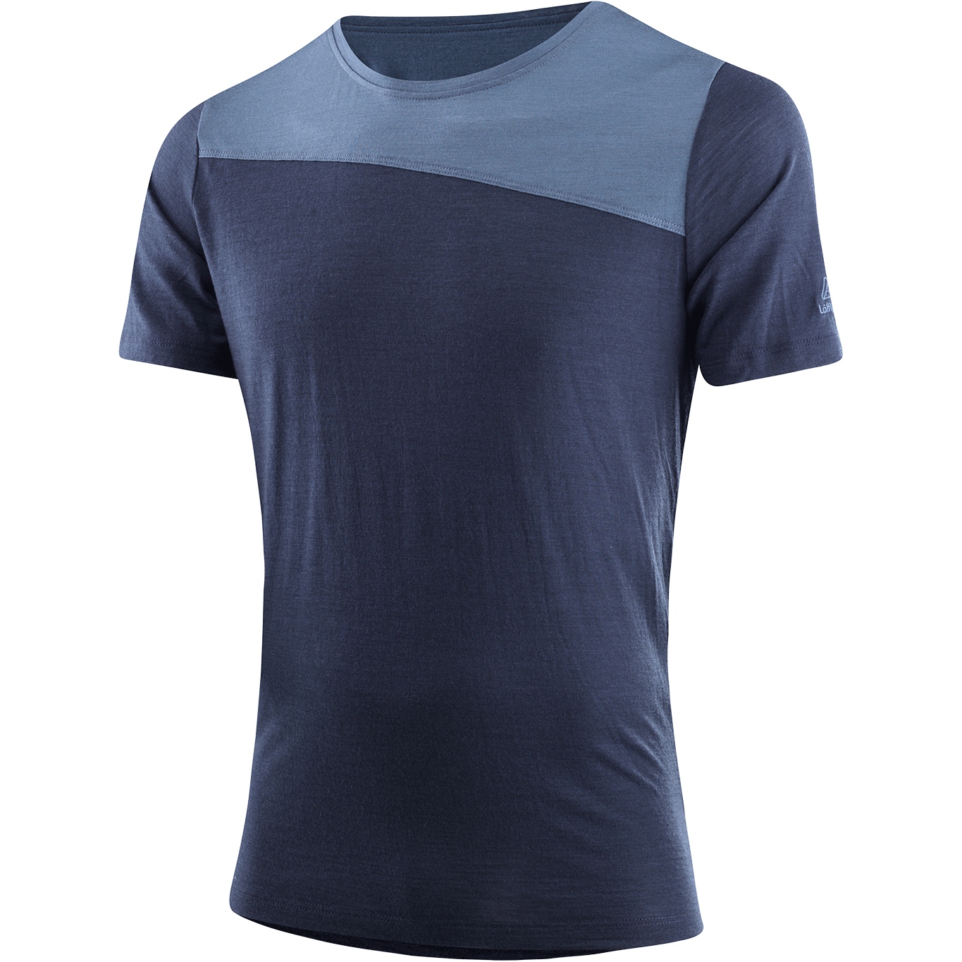 Produktbild von Löffler Merino-Tencel™ Blockshirt Herren - dunkelblau 495