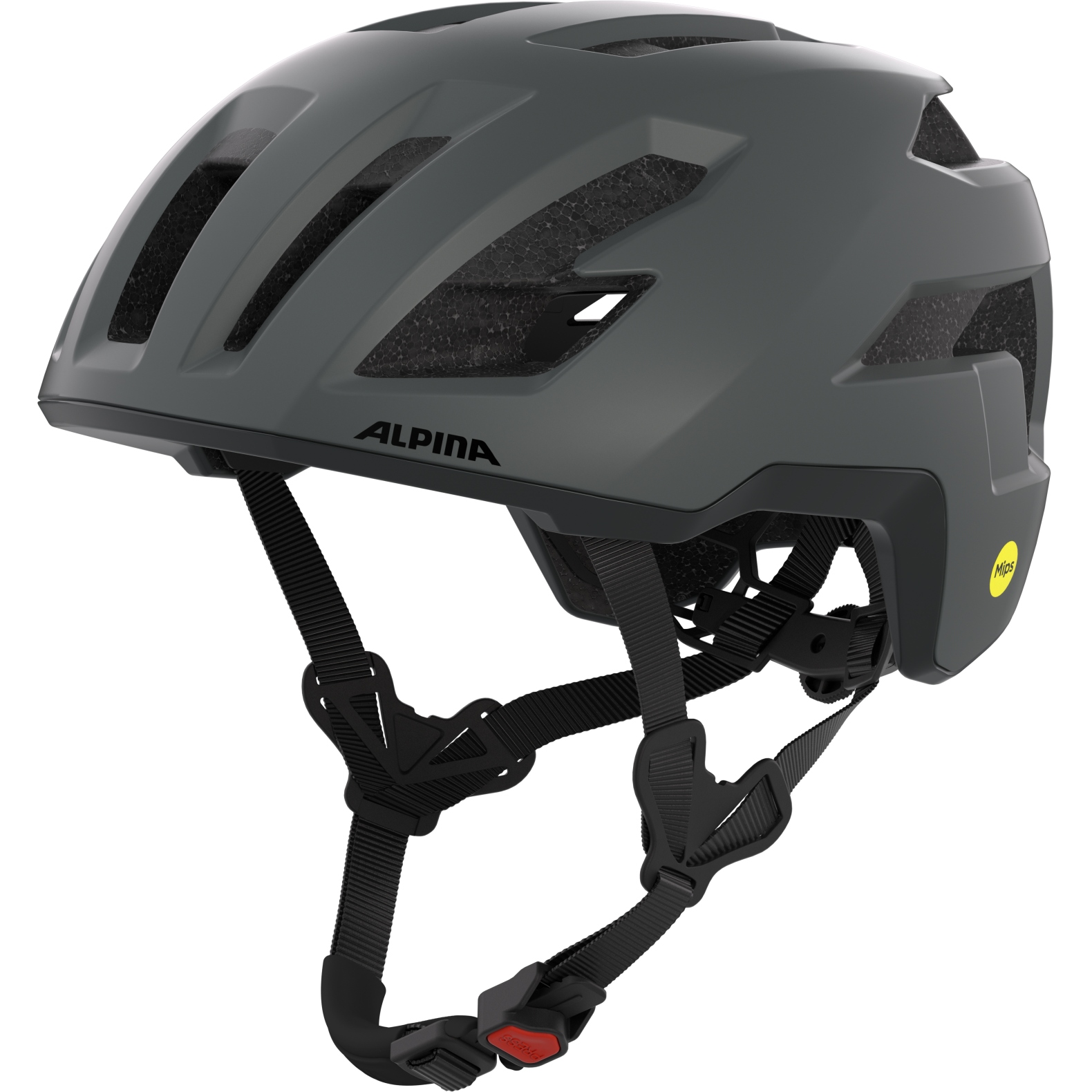 Produktbild von Alpina Taunus Gravel MIPS Helm - midnight-grey matt