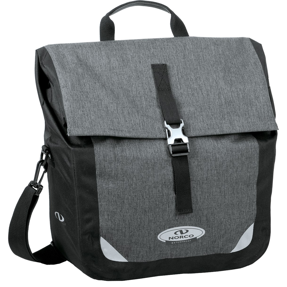 Produktbild von Norco Kinsley City Tasche 0227KS - 16L - tweed grey / schwarz