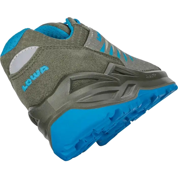 LOWA Zirrox II GTX Lo Junior Shoes Kids - olive/skyblue (Size 28 