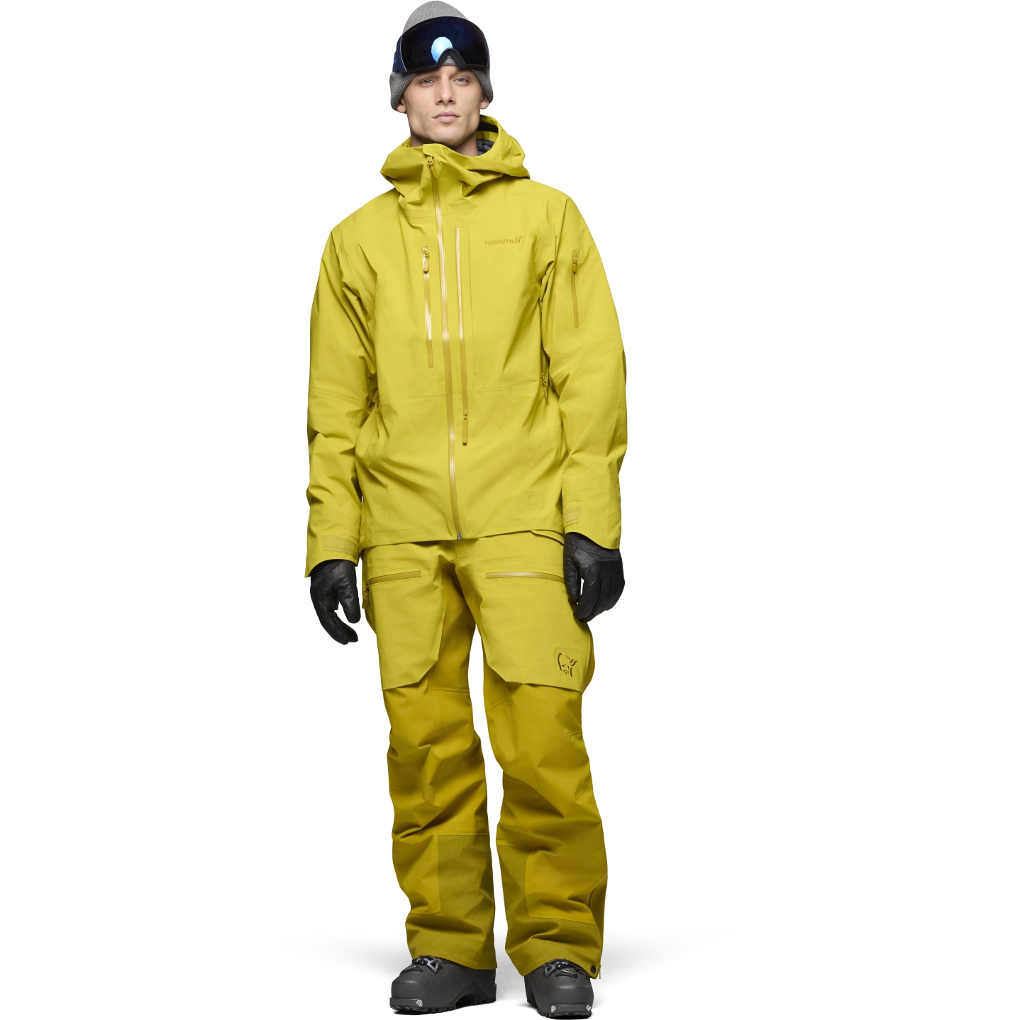 スキー NORRONA lofoten Gore-tex Norrona lofoten Gore-Tex Pro Jacket Men - Antique Moss | BIKE24