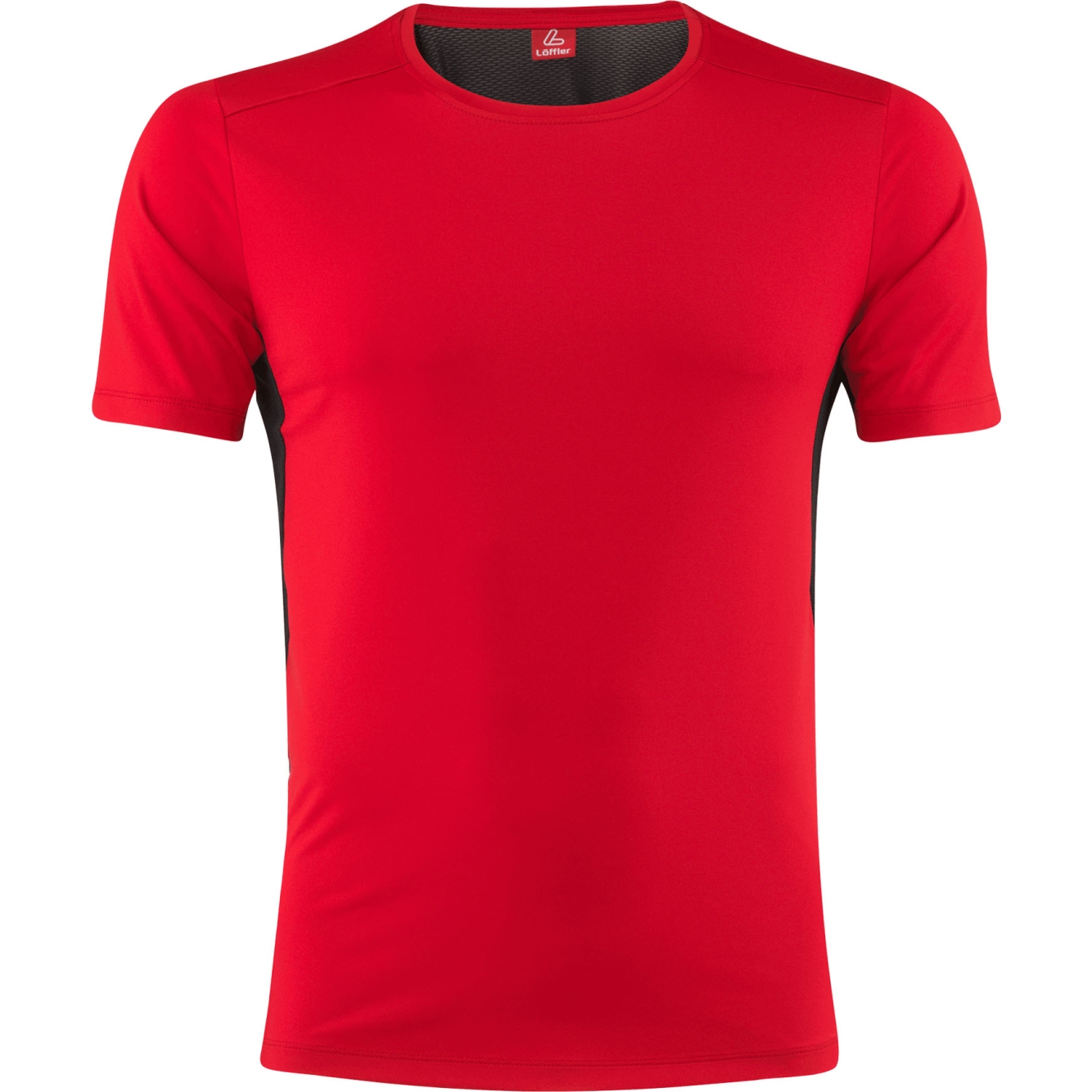 Image of Löffler Two-Tone Vent T-Shirt Men - red 551