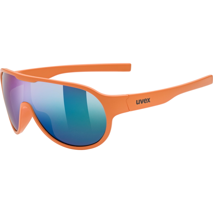 Produktbild von Uvex sportstyle 512 Kinderbrille - orange mat/mirror green