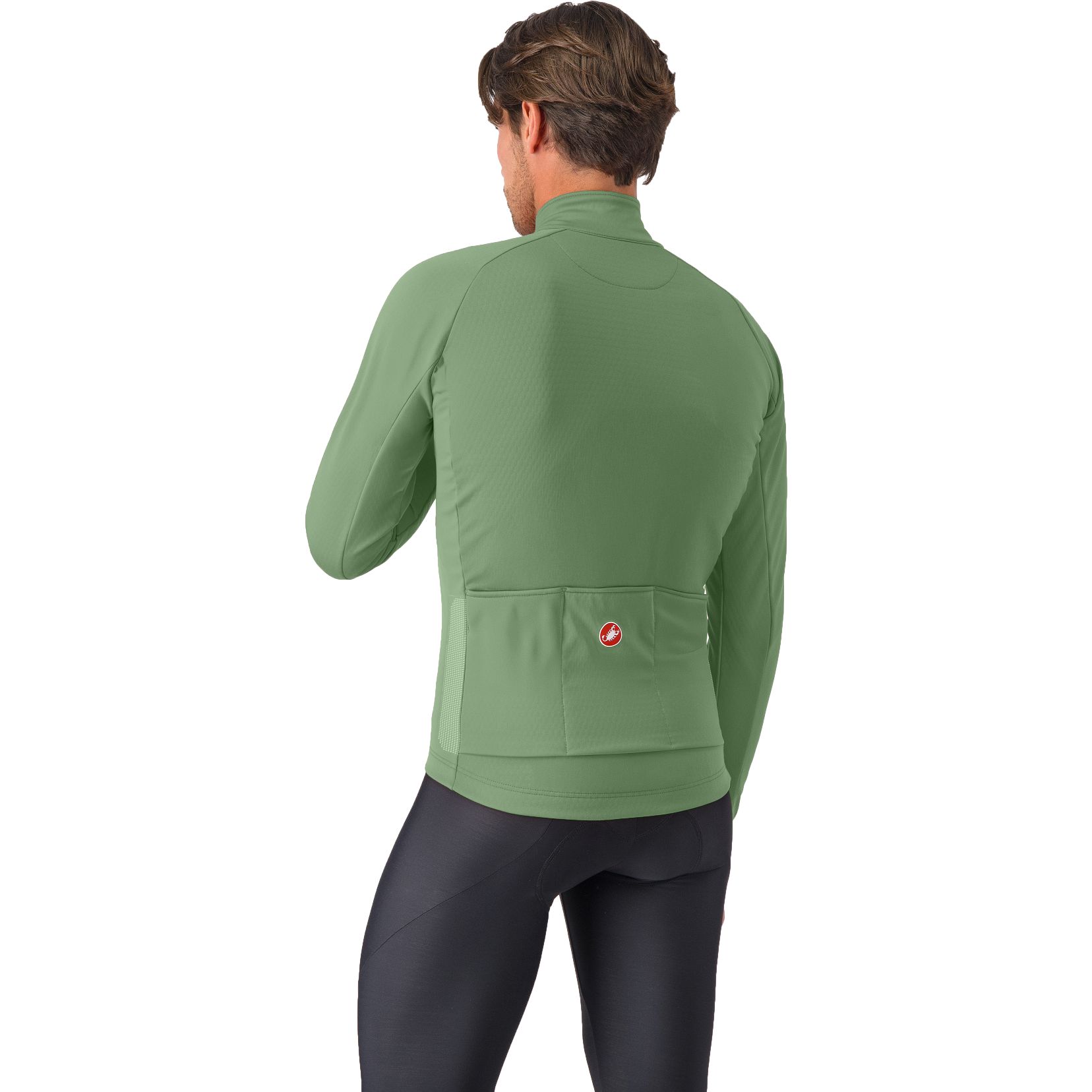 Castelli Competizione Jacket Men - green pepper 354 | BIKE24