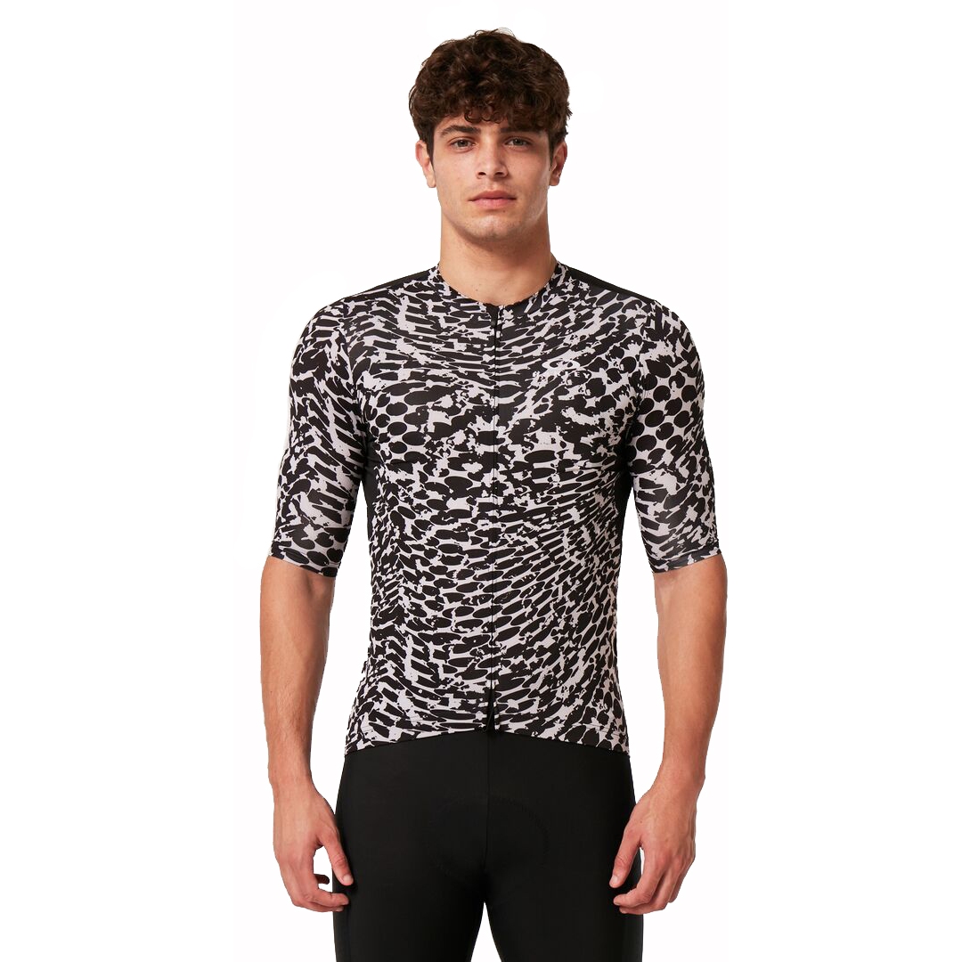 Picture of Oakley Endurance Dazzle Camo Jersey Men - Abstract Black/Grey