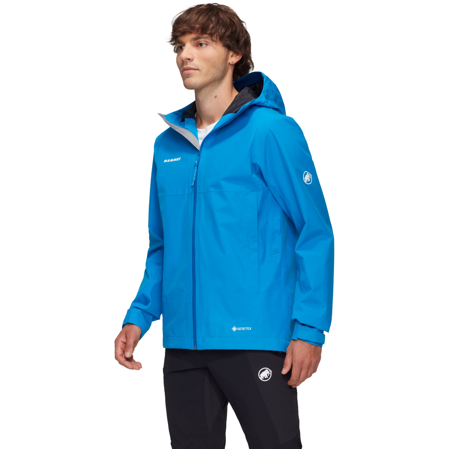 Mammut Treeline Hardshell Hooded Jacket Men - glacier blue | BIKE24