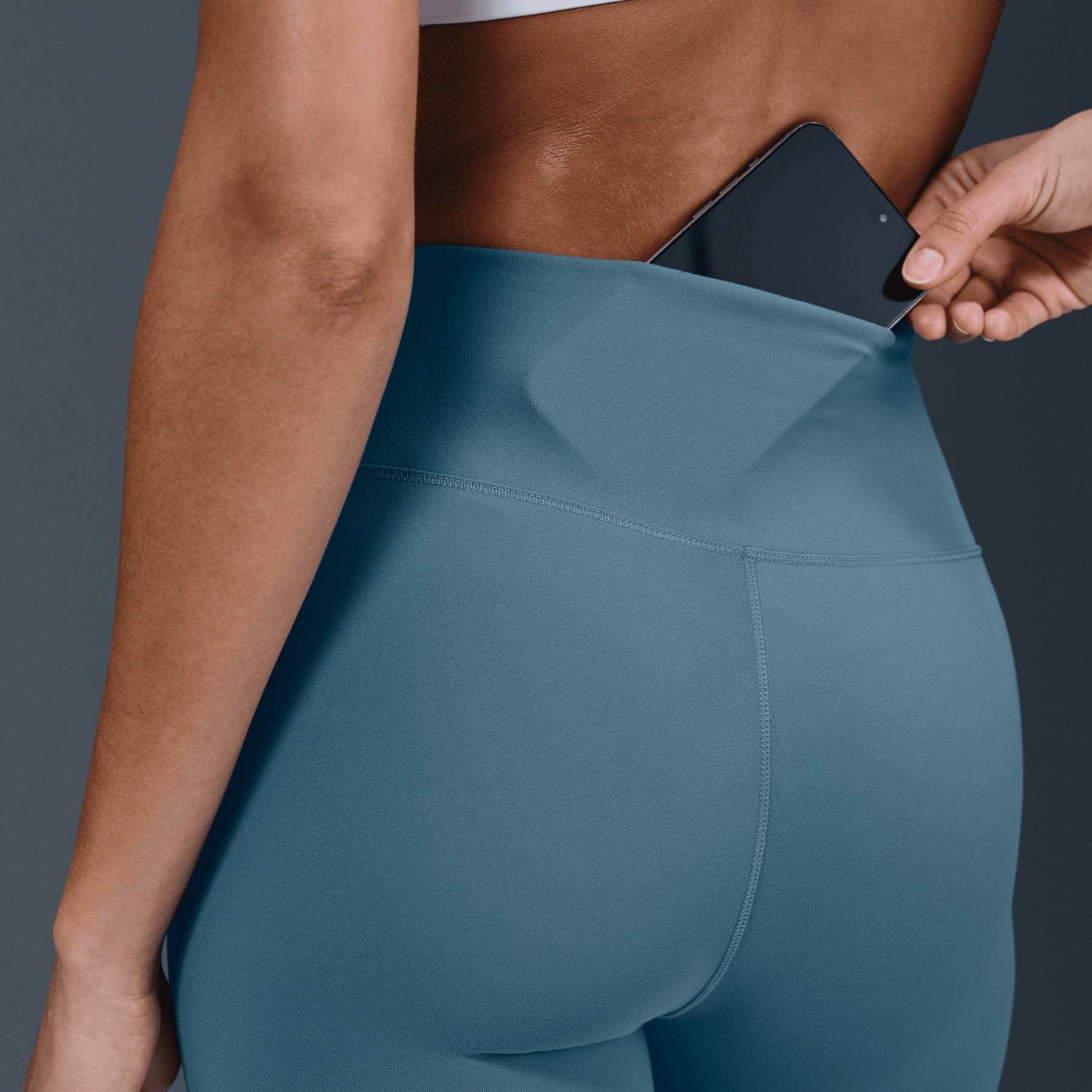 nike one leggings blue