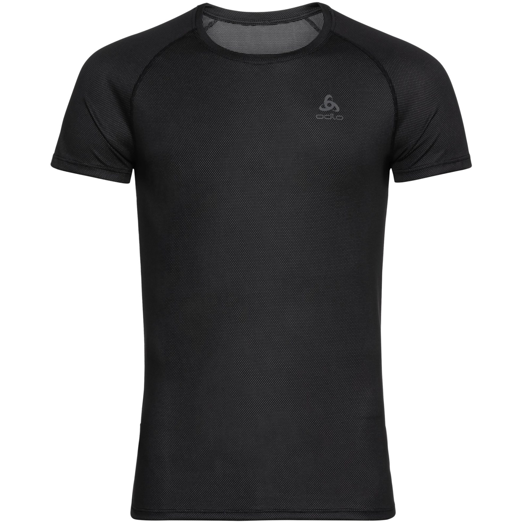 Picture of Odlo Men&#039;s Active F-Dry Light Eco Base Layer T-Shirt - black