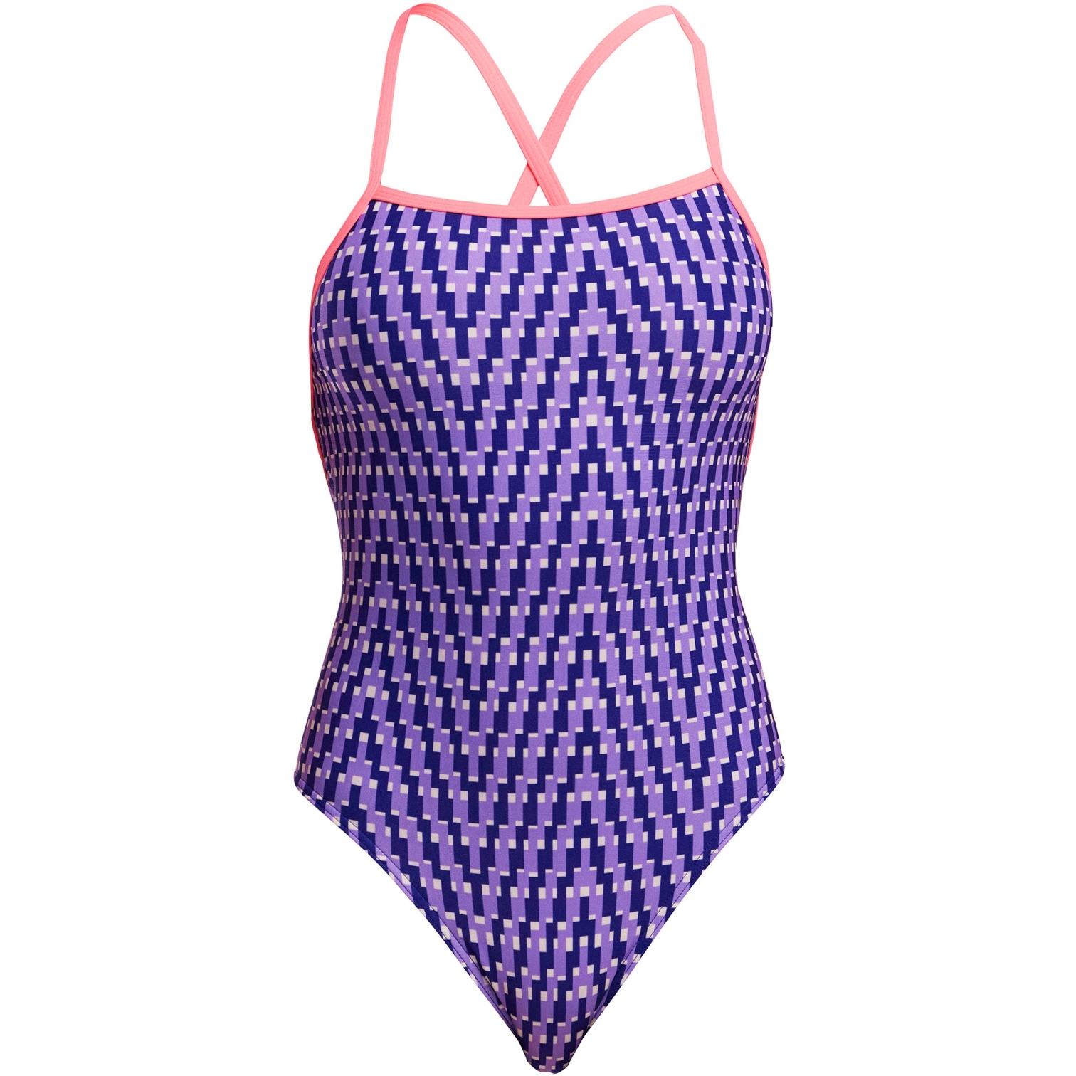 Produktbild von Funkita Strapped In Eco Badeanzug Damen - Future Dusk
