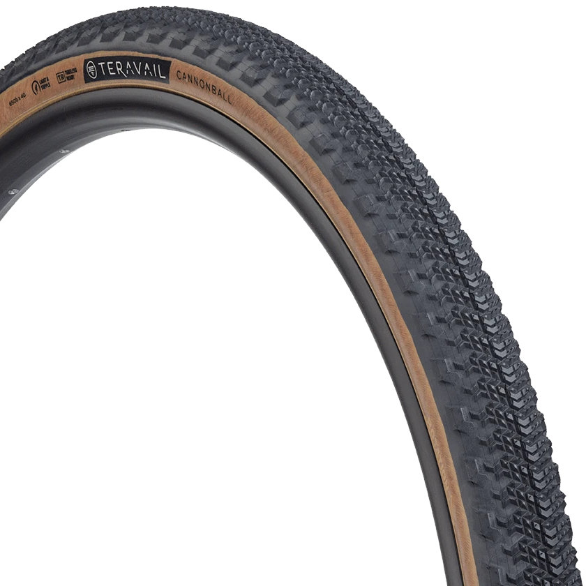 Productfoto van Teravail Cannonball Folding Tire - Durable - 40-584 - black / tanwall