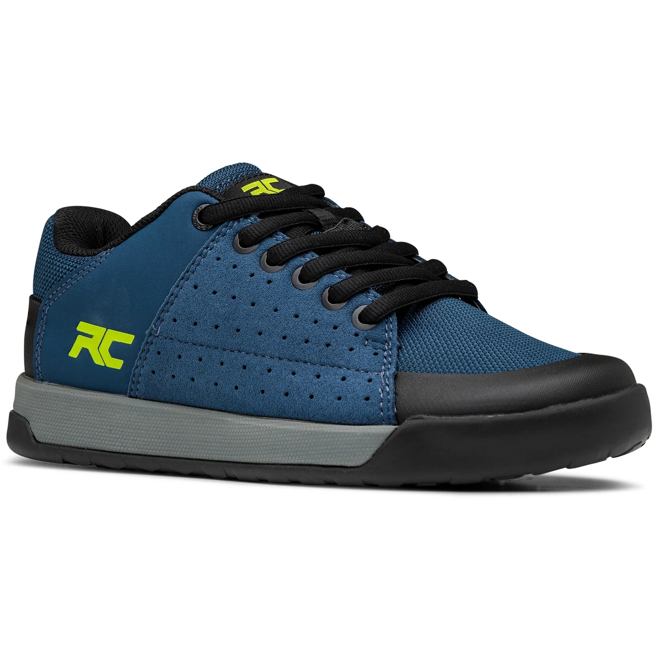 Productfoto van Ride Concepts Livewire Youth Shoe - Blue Smoke/Lime