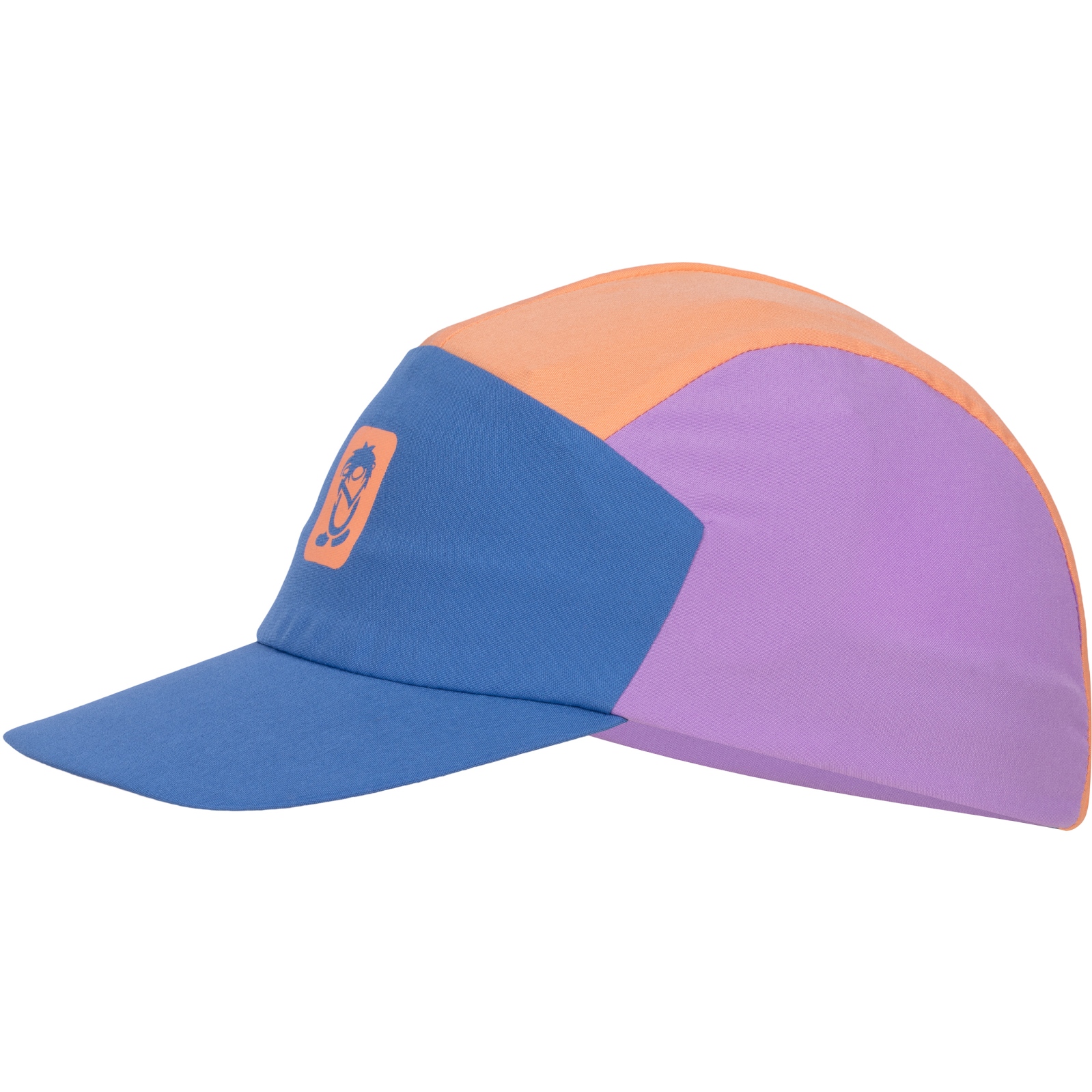 Шапочка Trollkids Microfaser Cap Kids - Васильковая/Коралловая дымка/ Фиолетово-сорбетно-голубая, разноцветная