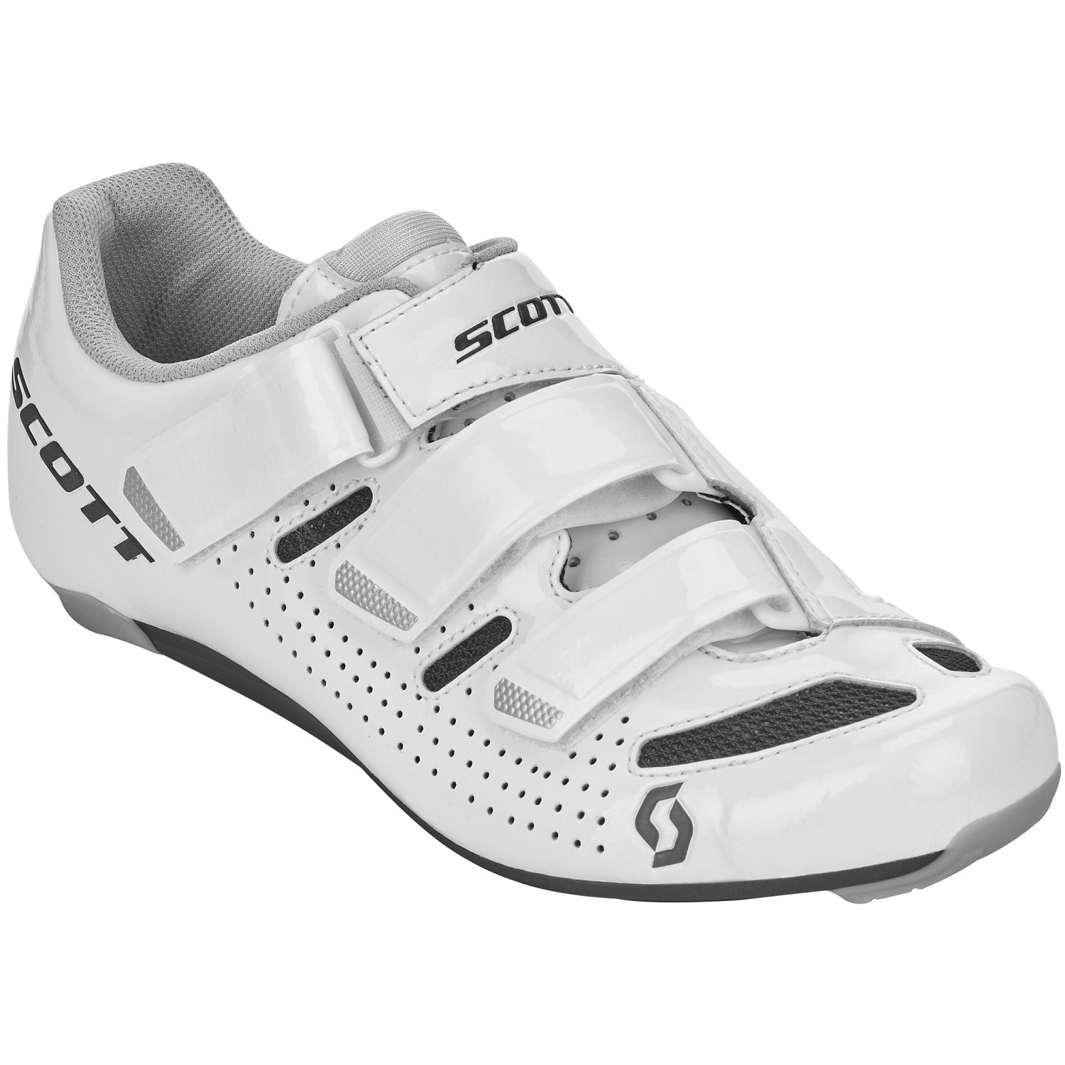 Picture of SCOTT Road Comp Shoes Women - gloss white/gloss black