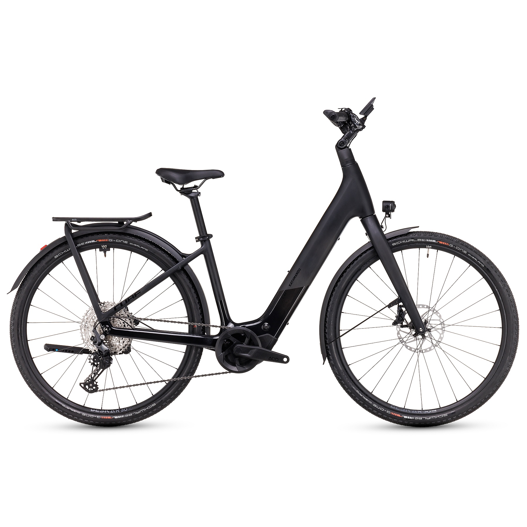 Produktbild von CUBE KATHMANDU HYBRID C:62 SLX 400X - Easy Entry - Carbon Trekking E-Bike - 2025 - carbon / black
