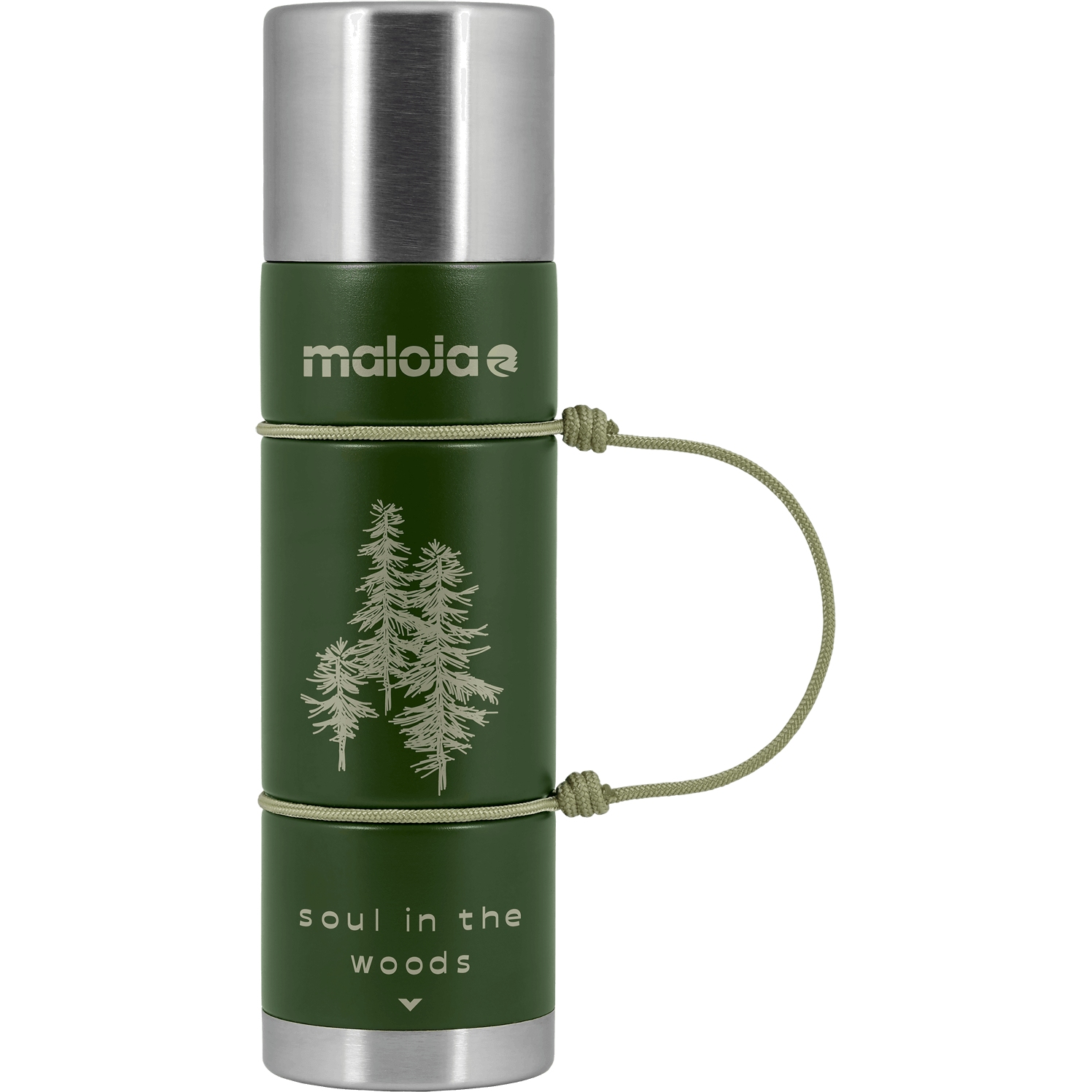 Image of Maloja ShrubM. Thermo Insulated Bottle - moss 0560
