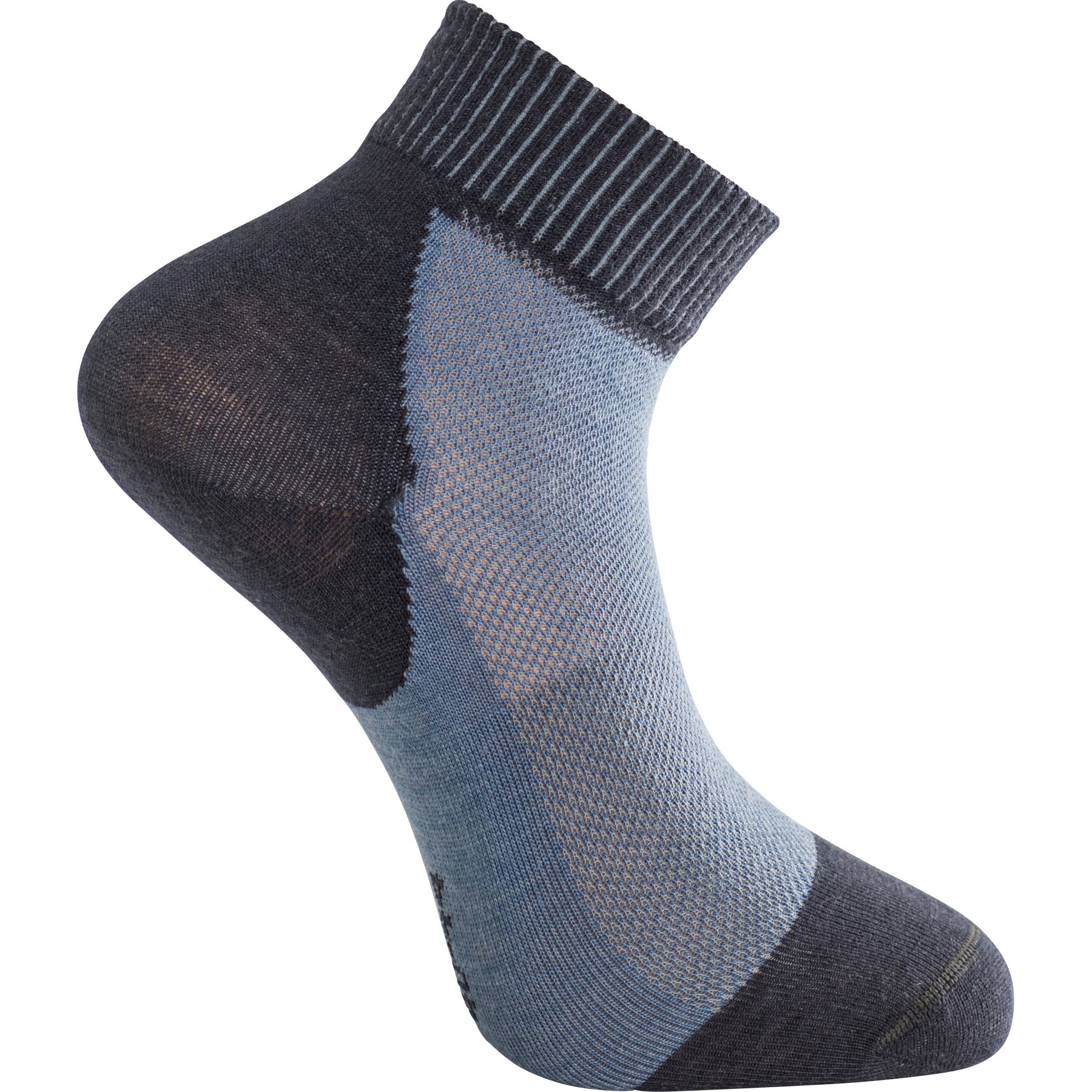 Produktbild von Woolpower Skilled Liner Short Socken - dark navy-nordic blue