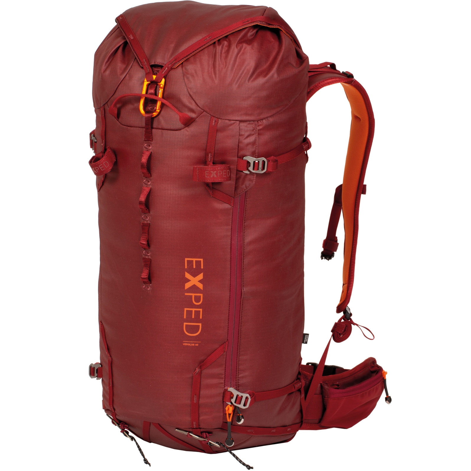Picture of Exped Verglas 40 Backpack - burgundy