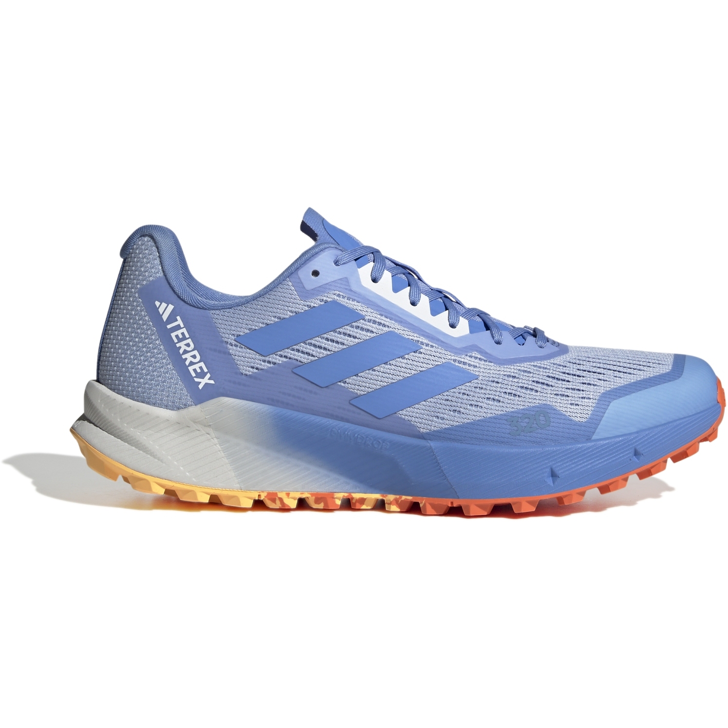 Picture of adidas Men&#039;s TERREX Agravic Flow 2 Trailrunning Shoes - blue dawn/blue fuchsia/impact orange HR1116
