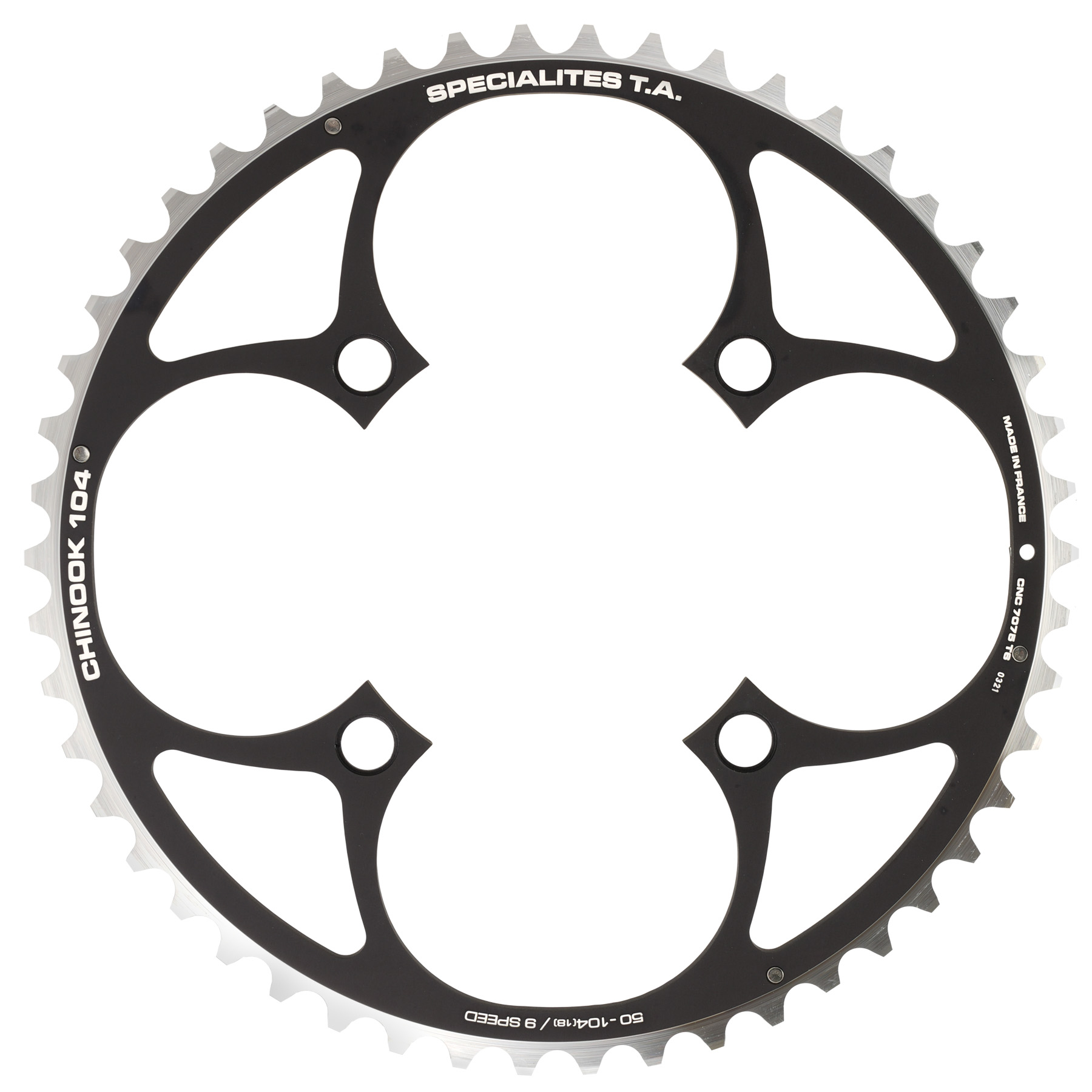 Picture of TA Specialites Chinook Chainring MTB 4-Arm 104mm 9-speed - different colors