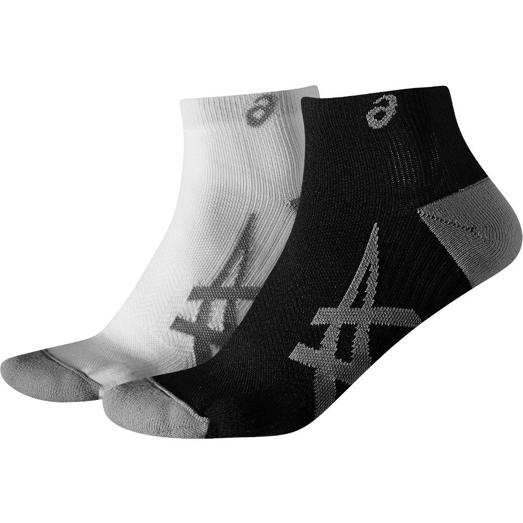 Picture of asics 2PPK Lightweight Sock - 2 pack (assorted) - real white