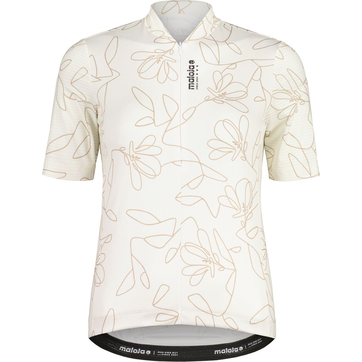 Bild von Maloja MandrettM. 1/2 Cycle Kurzarmtrikot Damen - shaded white 1148