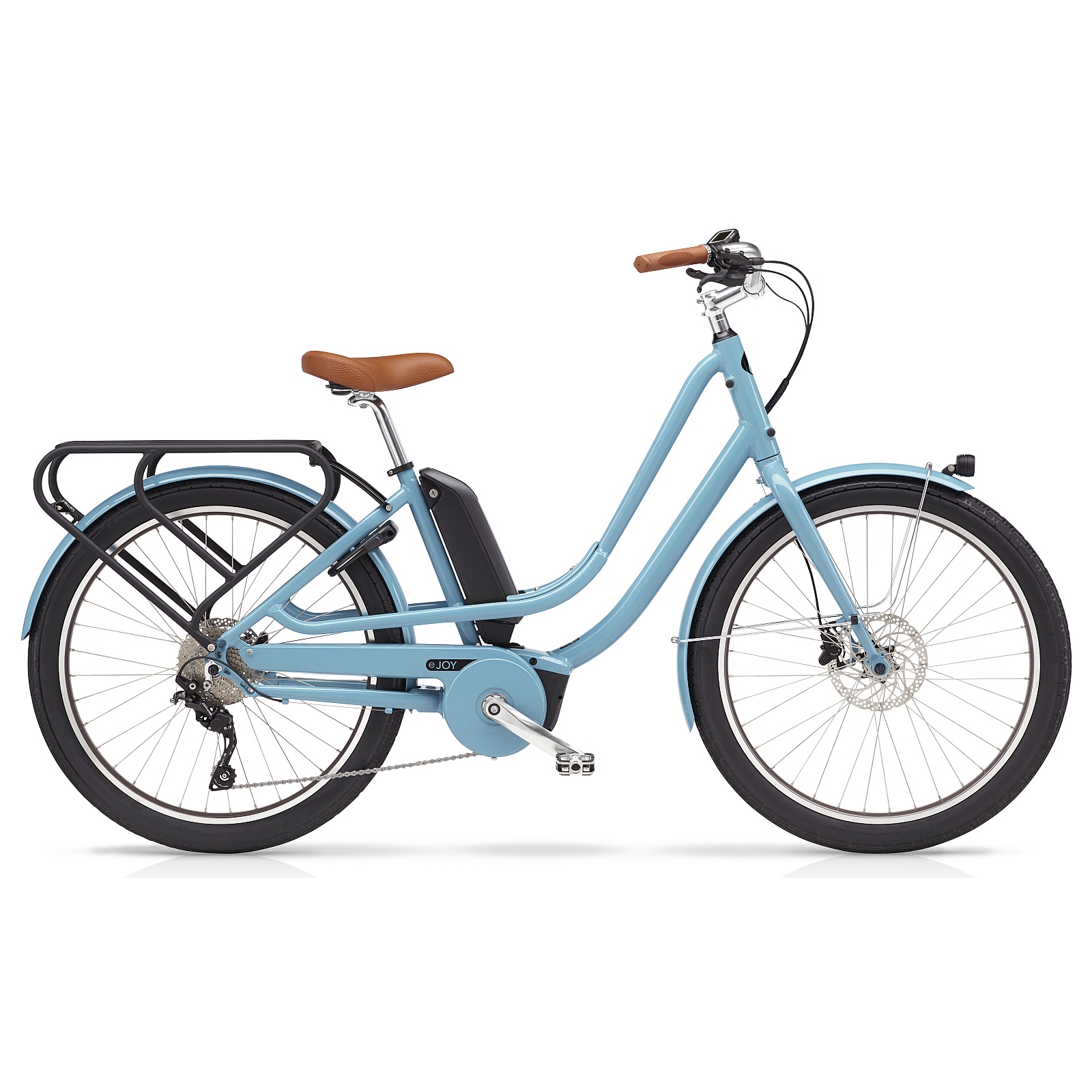 Productfoto van Benno Bikes EJOY 10D Performance - 26&quot; Women Electric City Bike - 2022 - Niagara Blue