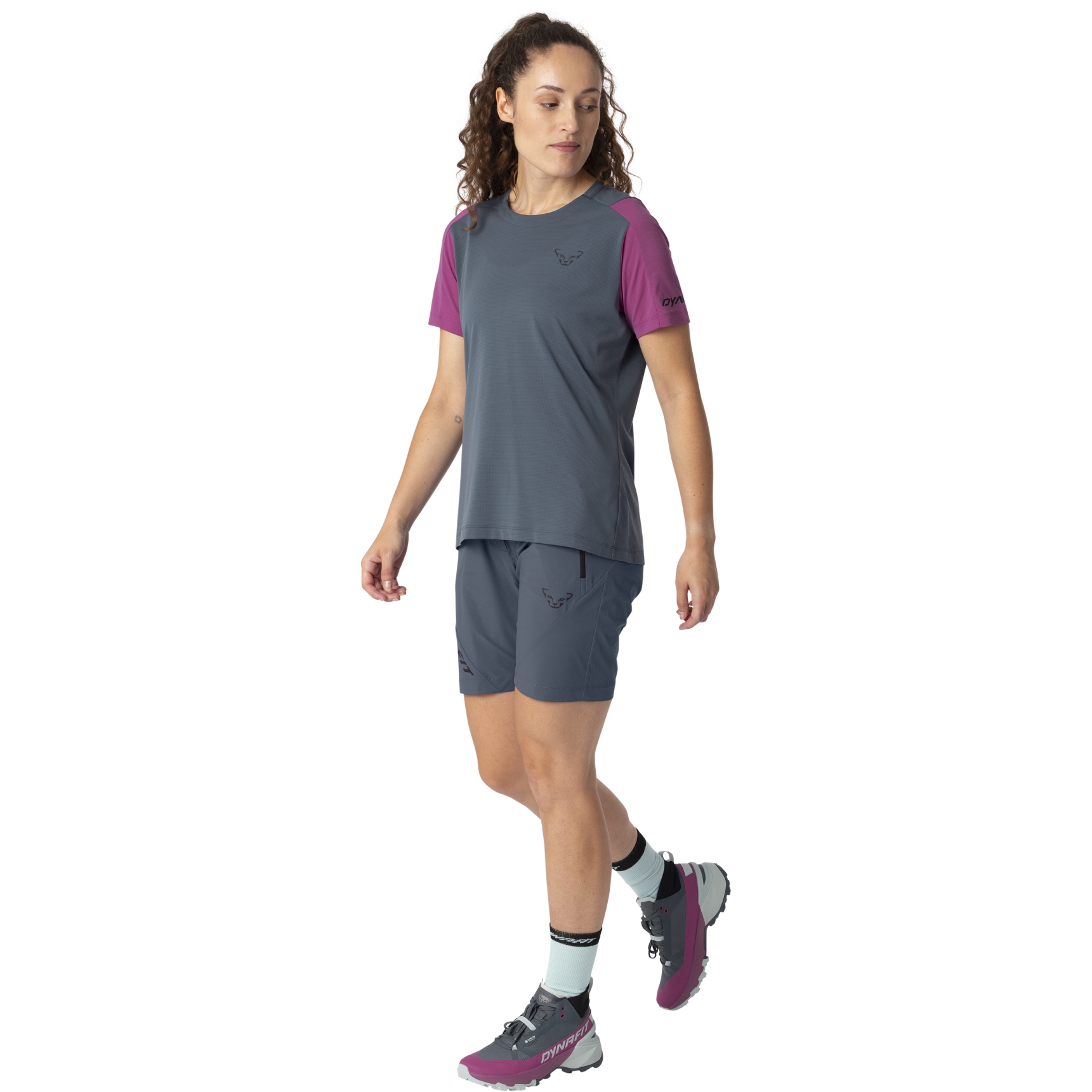 T-shirt Dynafit Homme – Manches Courtes Running – Gris Taille S – Sport Technique