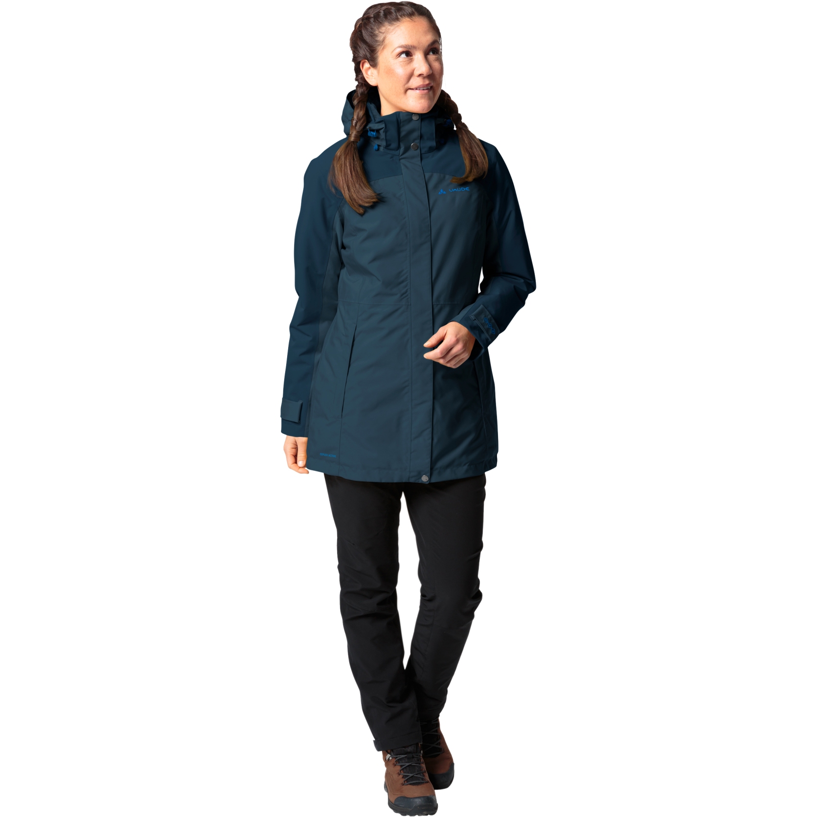 Vaude Skomer Winter Damen Parka II - dark sea/blue | BIKE24