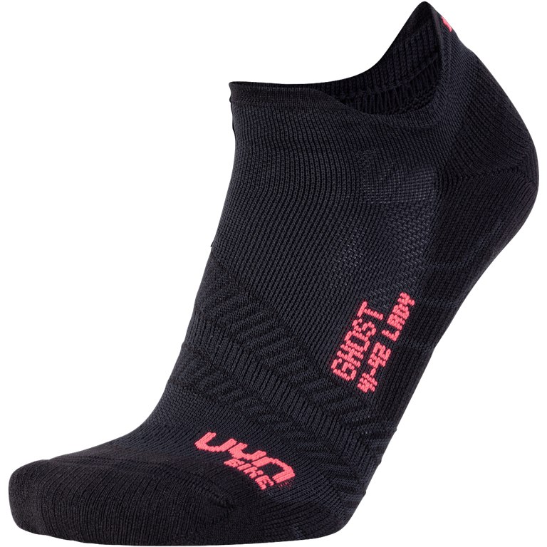 Produktbild von UYN Cycling Ghost Socken Damen - Black/Pink Fluo