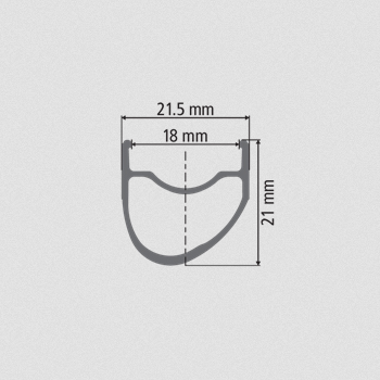 DT Swiss RR 411 Asymmetric Road Rim - black | BIKE24
