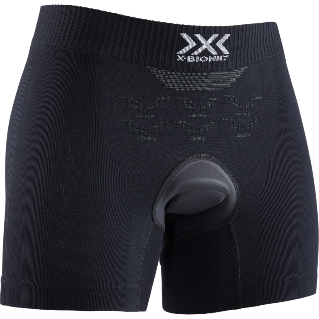 Picture of X-Bionic Energizer 4.0 LT Boxer Shorts Padded for Women - opal black/arctic white