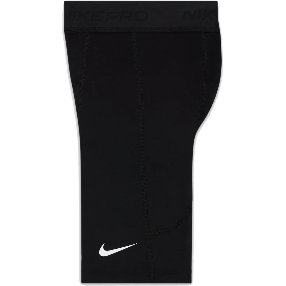 Image of Nike Pro Dri-FIT Shorts Kids - black/black/white FJ6820-010