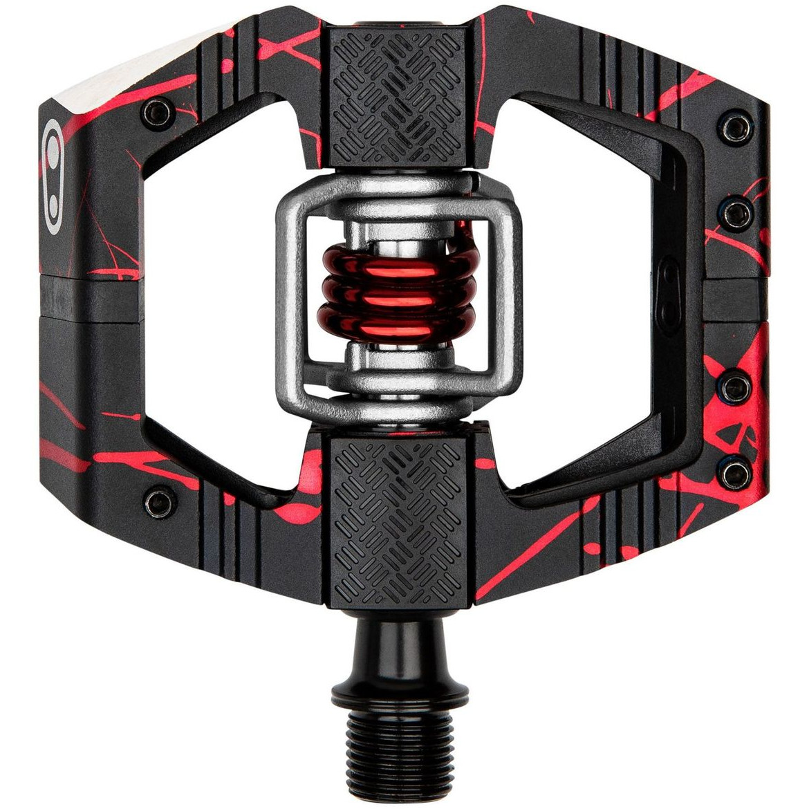 Picture of Crankbrothers Mallet Enduro LS Clipless Pedals - Splatter Limited Edition - black/red