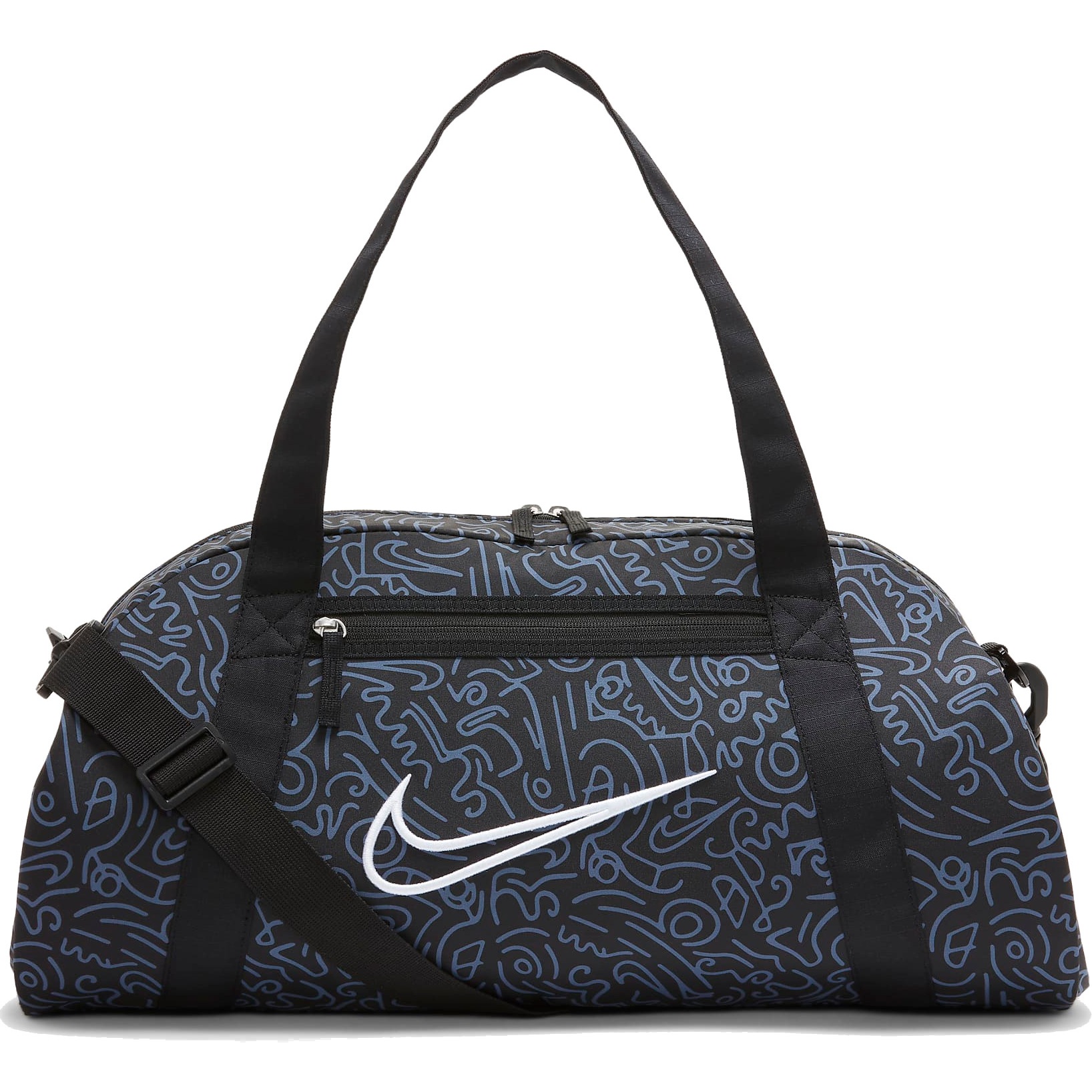 Nike Gym Club Duffel Bag (24L) - black/black/white DV6240-010 | BIKE24
