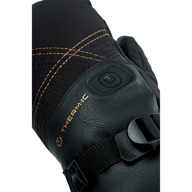 therm-ic Ultra Heat Boost Mittens Women - black | BIKE24