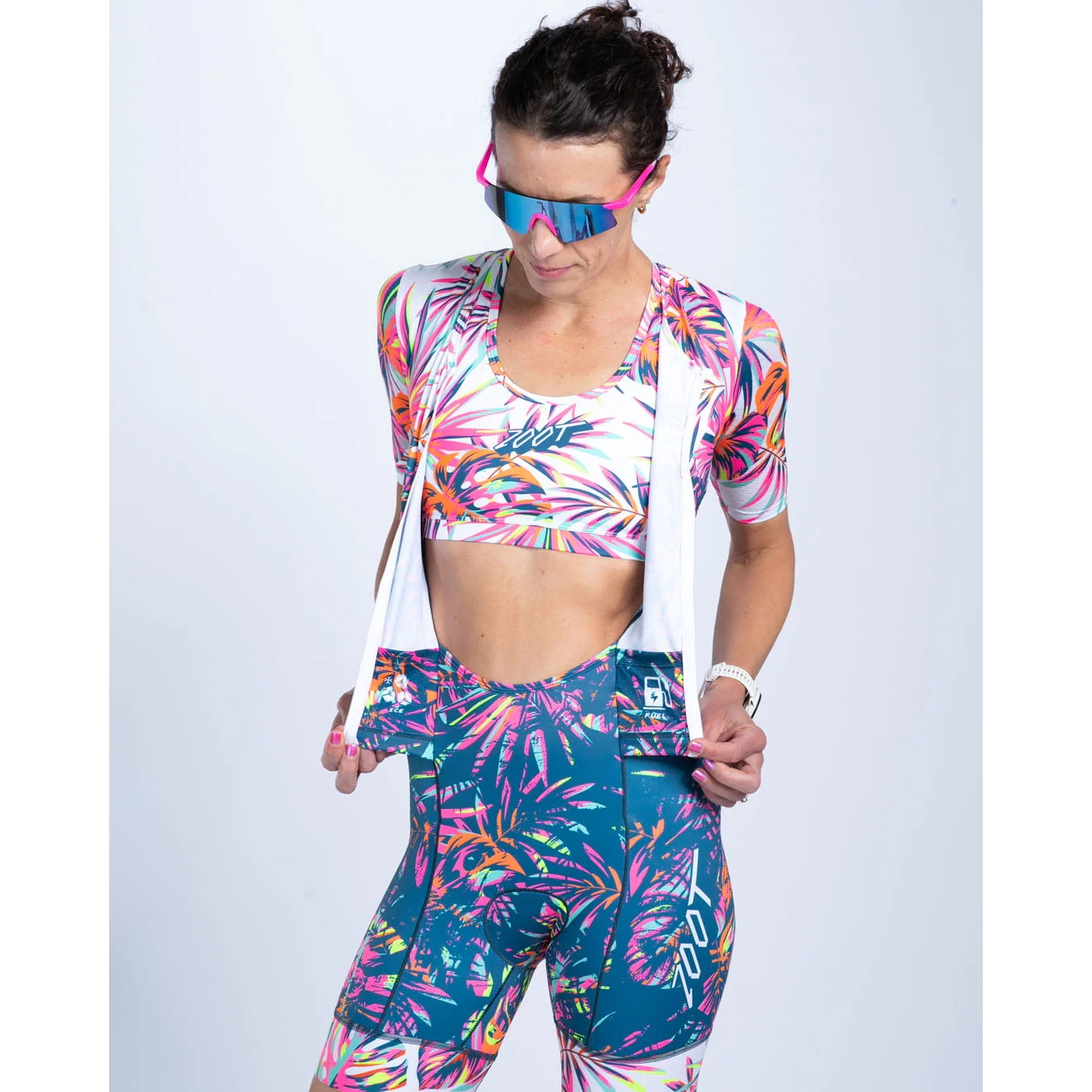 Zoot Tri Aero Full Zip Racesuitキャップ付き！ ZOOT LTD Tri Aero Full Zip Racesuit Women - island original | BIKE24