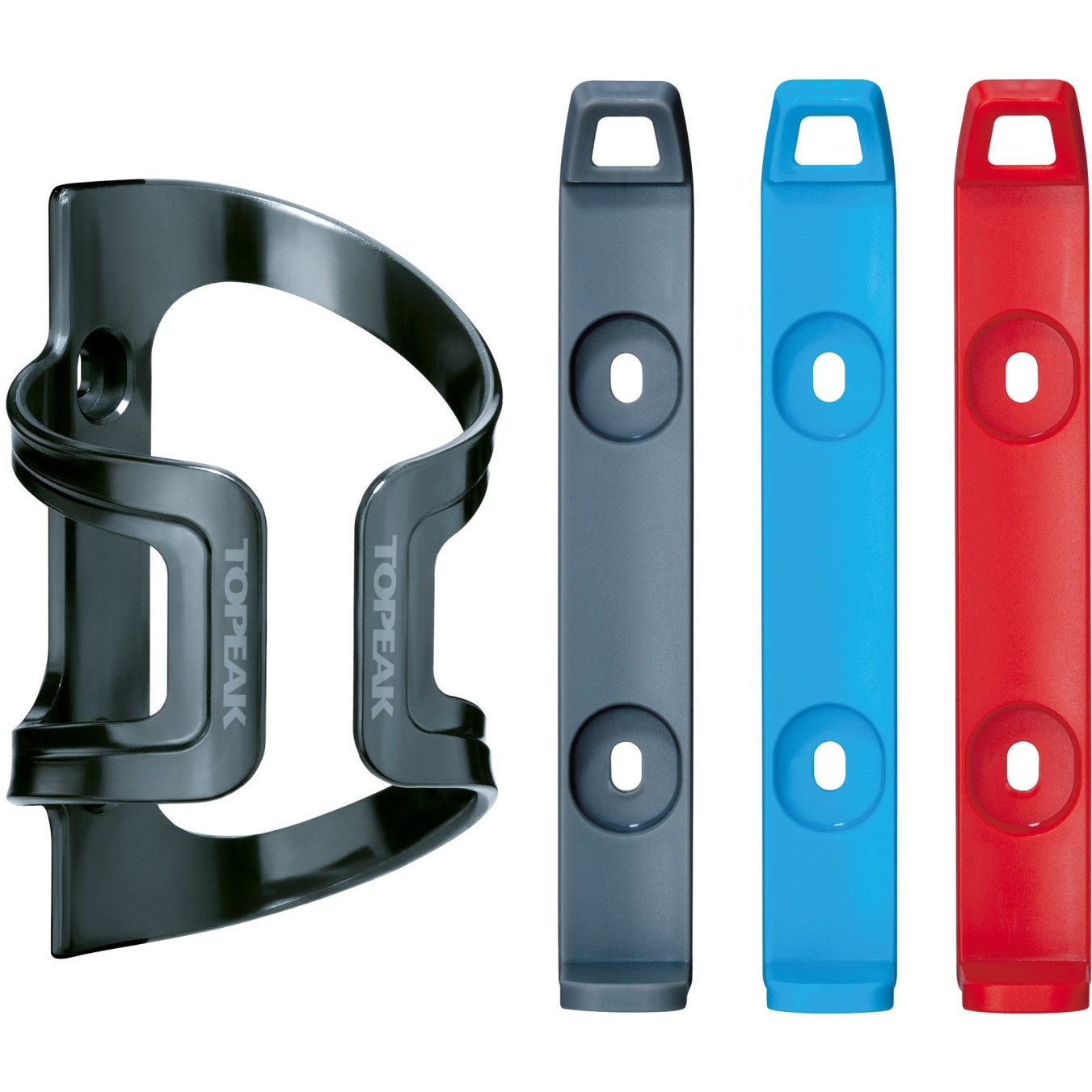 Supporto Regolabile Topeak Per Gabbia Portaborraccia – Alza E Abbassa Di 43 Mm, Alluminio CNC, Nero