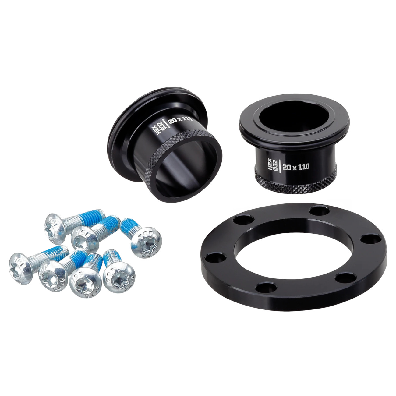 Picture of Spank HEX 20x110mm Boost Conersion Kit for 32-hole HEX Non-Boost Front Hubs