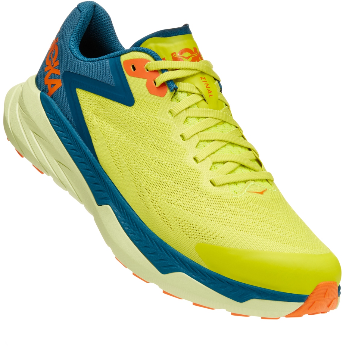 Picture of Hoka Zinal Running Shoes - evening primrose / blue coral