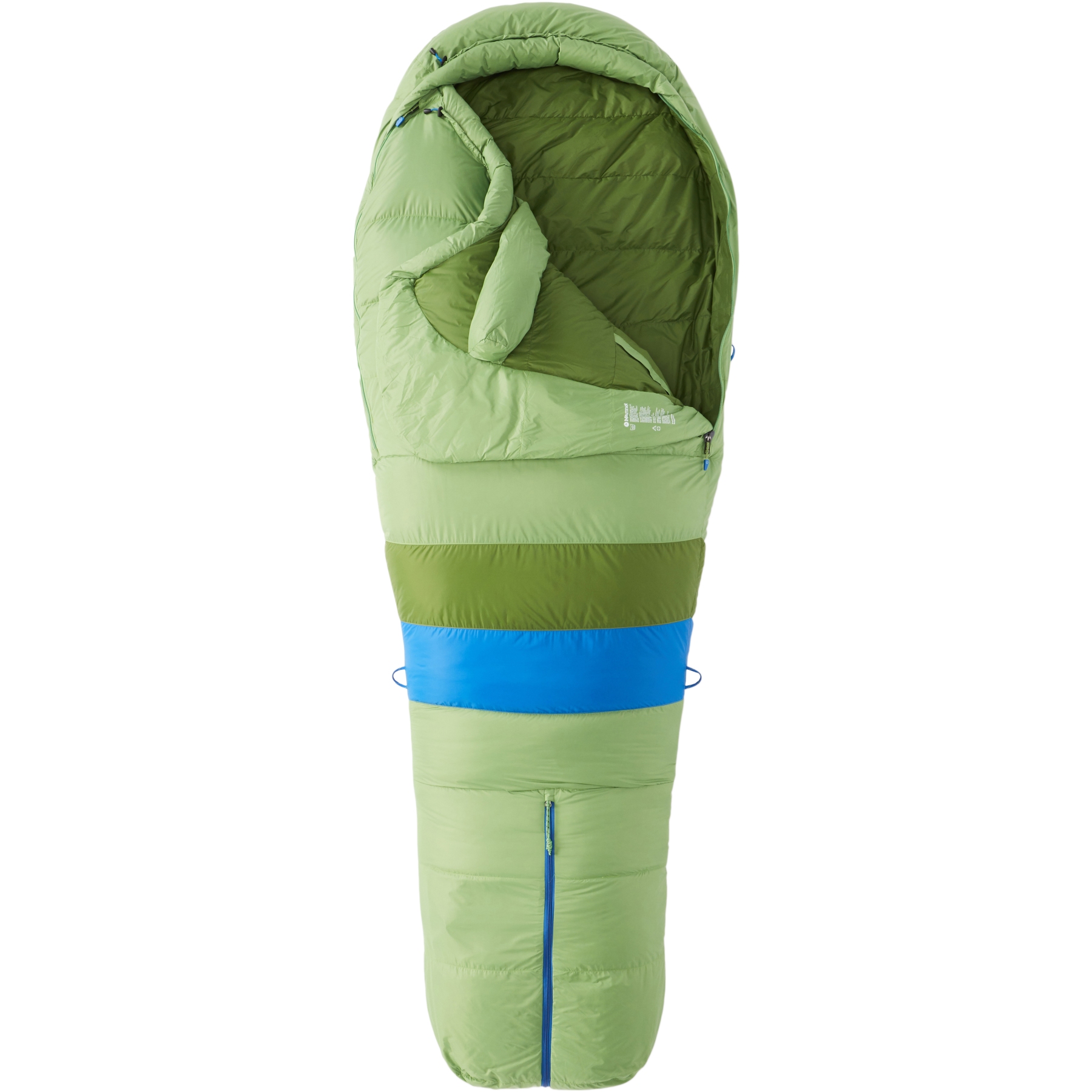 Picture of Marmot Palisade Regular Sleeping Bag - forest green/foliage