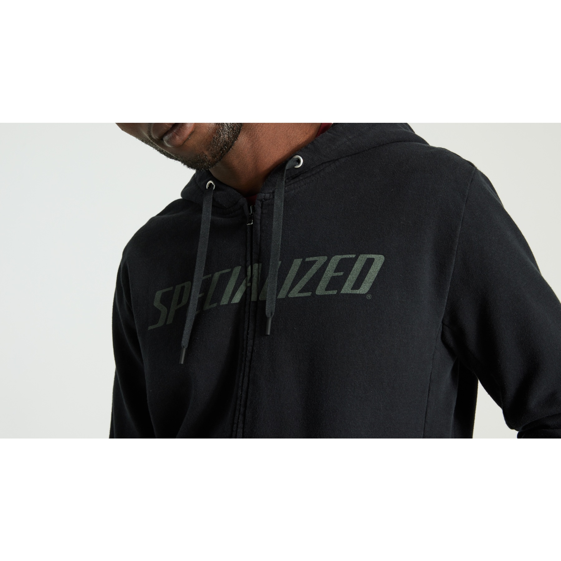 Specialized Chaqueta con Capucha Legacy Wordmark Zip Up negro