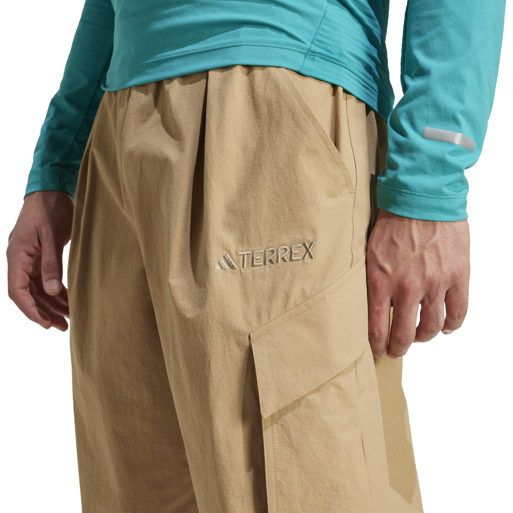 adidas TERREX Xploric Cargo Pants Men - cardboard JM7424 | BIKE24