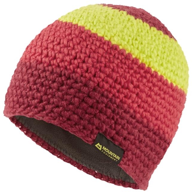 Produktbild von Mountain Equipment Flash Beanie Damen ME-002751 - rhubrb/hibiscs/fgreen