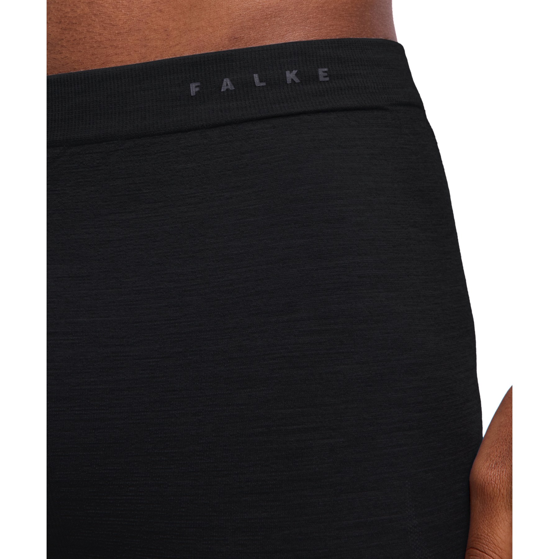 FALKE Wool-Tech Light 3/4 Legging Sport Homme - Sous-Vêtement Technique Laine Mérinos Respirant, Régulation Température
